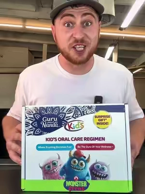 The kids oral care regimen box from Guru Nanda is finally here!! Now the kiddos can be a part of the fun and keep those teeth and gums healthy and happy! 😃 #gurunanda #kidsoralcare #kidsoralcareregimen #MomsofTikTok #tiktokshopcreatorpicks @Elizabeth @Puneet Nanda bridge the gap 