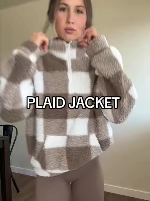 It's feeling like fall!!!  #falldealsforyou #tiktokshopforcreators #womenfashiontrending #plaid #jacket 