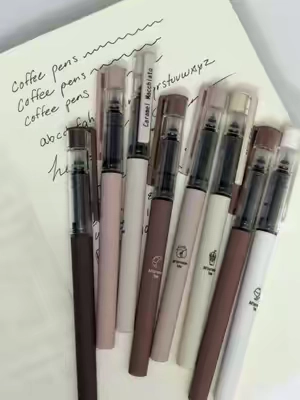 so cute and they actually write amazing!! they dry super quick too!  #pens #stationery #tiktokshoprestock #officesupplies #schoolsupplies 