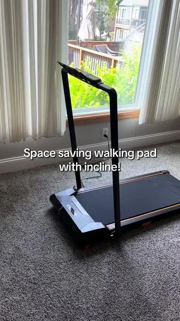 Taking care of your body has never been so easy! This space saving walking pad is not only convenient, it’s effective, especially on those days you don’t wanna get outside.  ##healthy##exercise##walkingpad