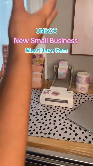 Love this new little gadget! I can take it everywhere with me! Perfect for my small business! 🩷 #smallbusinessowner #smallbusinesssupplies #smallbusinessmusthaves #smallbusinesstips 