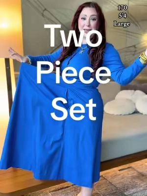 Thai two piece set is so gorgeous! I need it in more colors asap! #twopieceset #womenstwopieceset #fallfashion #fashiontrends #tiktokshopcreatorpicks 