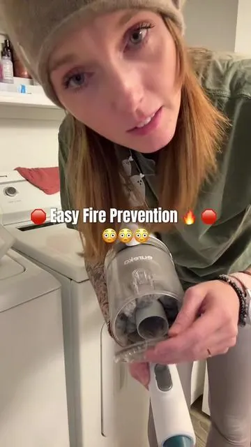 I’m actually crazy impressed with this dryer vent hose to clean out your dryer vent so that way you can prevent fires. I figure something this cheap wouldn’t be this useful. But I actually was super easy to use. But it sucked up all of the dryer lint that was stuck in my dryer And especially cause I live in an apartment. I don’t know how long yhe lent has been accumulating. #dryerventcleaning #dryerventsafety #dryervents #firehazard #tiktokshoprestock 