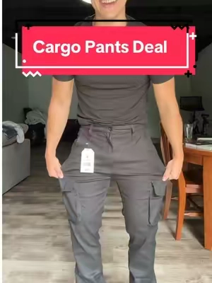 3 Cargo Pants for only $45 & Free Shipping #cargos #cargopants #menspants 