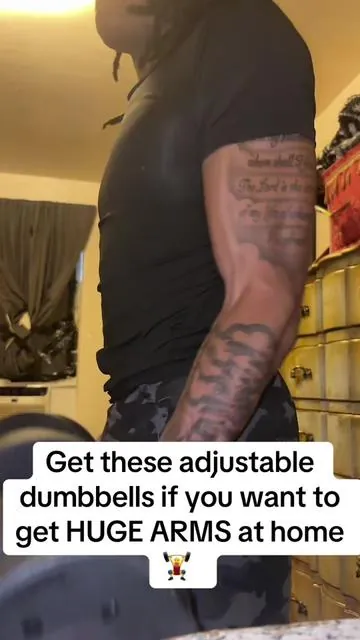How to get huge arms all from home #bodybuilding #Fitness #homeworkout #workout #weightlifting #dumbbellworkout 