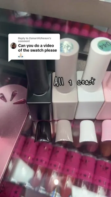 Replying to @2smart4Uheaux #gelpolish #nailset #nailinspo #nailsupply #hemafree @Tencoco Store 