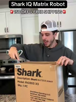 This deal of the Shark Matrix IQ Robot is too good to pass up! #vaccuum #robotvaccuum #shark #sharkiqrobot #tiktokshopcreatorpicks 