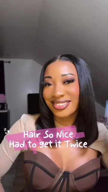 Hands down my favorite yaki straight bob wig thanks to @ISEEHAIR #iseehair #halfwigtok #tiktokshopcreatorpicks #yakistraightwig #CapCut 