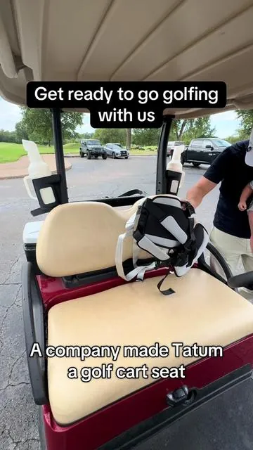 You need to check out this golf cart seat!
