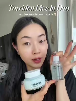 exclusive discount code alert!! 👇🏻 these super moisturizing torriden dive in hydration glow duo set is the most viral in korea but most underrated in the US— you definitely need to try them!! If you missed the sale, use code "TORR2CLARA" for $2 off starting 9/24! Limited quantity— first come, first serve 🫶🏻 #torriden #torridendivein #kbeauty #koreanskincare #korea #oliveyoung #dryskin #makeupprep #koreatips @TORRIDEN US #CapCut 
