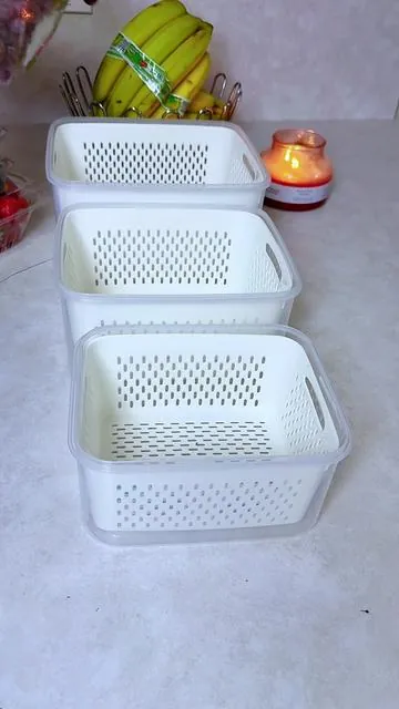 Fruit & Vegetable Storage Box, Fruits and veggies cost TOO much to be letting it go bad and having to throw it away #TikTokShop #tiktokshopcreatorpicks #foryoupage #tiktokshopfinds #fyp