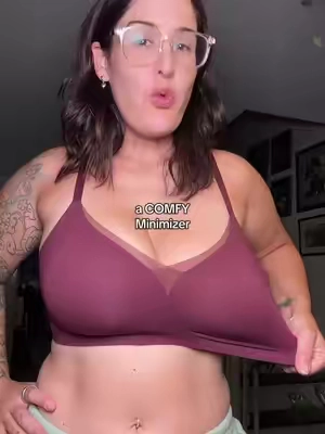Wireless minimizer bra #shapellx #minimizerbra #wirelessbra #brareview #comfybra 