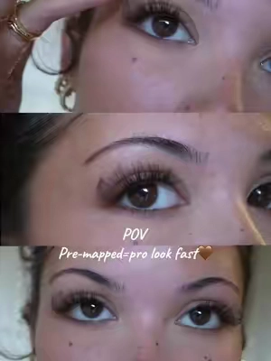 Replying to @dababydhshi I’m wearing style “Moka” from @OKAYLOVE #okaylovelashes #brownlashes #premademap #clusters #cateyelashes 