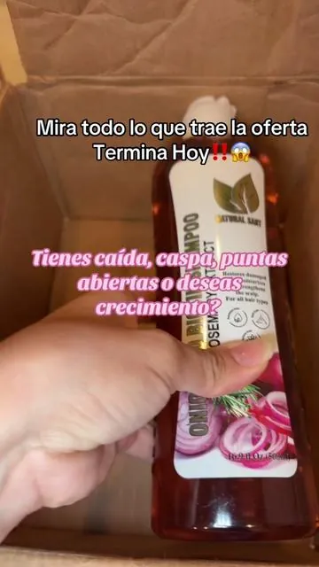 Se te está cayendo o deseas que crezca? Aprovecha la oferta del mejor tratamiento capilar! #ttslevelup #tiktokshopcreatorpicks #shampooandconditioner #cabellolargo #shampooparalacaidadelcabello @Natural Sant USA 