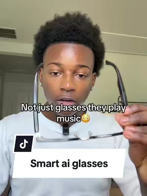 Glasses that can play music for less than 30 bucks I’m sold #smartglasses #aiglasses #glasses 