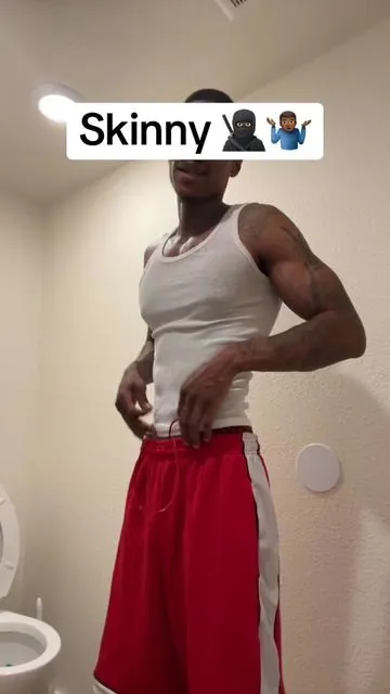 Skinny 🥷🏿 workout #facts #tray3timez 