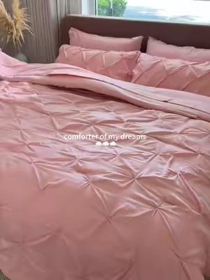 When your bed is this pretty, who needs to leave the house? 😉#tiktokfalldealsforyou