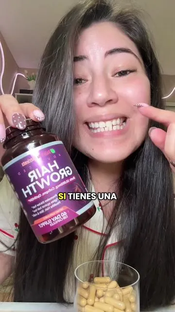 Hair vitamins tratamiento para el cabello #beautytips #tiktokshopcreatorpicks #tiktokshopfalldealsforyou #MomsofTikTok #resultsmayvary 