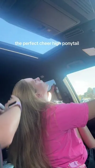 For that perfect slick back high ponytail! #slickback #cheerhair #allstarcheer #slickbackponytail #igkhair 