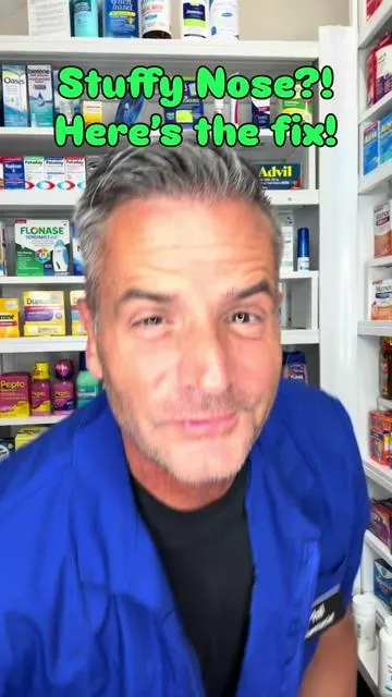 Gotta stuffy nose?! This is the MacGyver of nasal sprays 👃💥 Clears stuffy noses, thins mucus, and helps protect you in crowds. #tiktokshopblackfriday #tiktokshopcreatorpicks #philsmypharmacist #tiktokshopcybermonday #ViralOnTikTokShop 