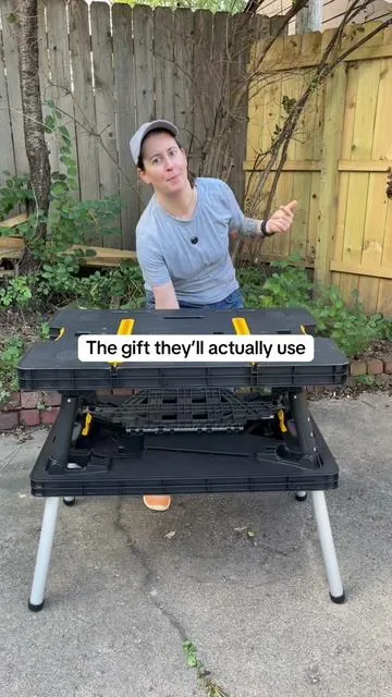If you’re looking for a practical gift that will actually get used, the Keter Folding Work Table is a winner. It sets up in seconds, folds flat for storage, and gives a sturdy workspace for all kinds of projects. With built-in clamps to hold materials steady, it’s perfect for DIYers, hobbyists, or anyone who needs an extra work surface at home. It’s the kind of gift that doesn’t just get opened, it gets put to work right away, and it’s built to last for years of projects and repairs