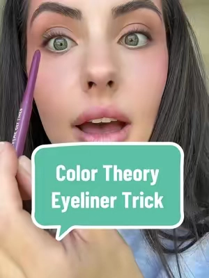 Tips & tricks🤗 @ColourPop Cosmetics #colourpop #colortheory #waterproofeyeliner #tiktokshopfalldealsforyou #tiktokshopcreatorpicks 