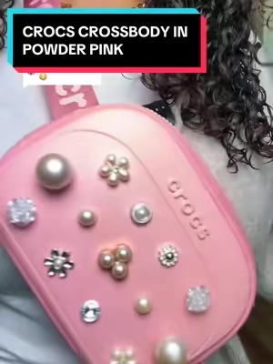 Replying to @IHopeSo513 @Crocs just launched the viral Crocs Belt Bag Crossbody Bag in two 🩷 PINK 🩷 COLORS.  You have the viral bumbag in Milk Pink and the Crocs bag is available in POWDER PINK … #crocs #croctober #crossbodybag #crossbody #falldealsforyou 