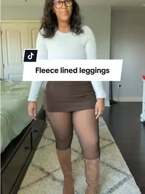 Way that these fleece line tights mask my cellulite is absolutely mind blowing!  #fleecelined #fleecetights #fleeceleggings #tiktokshopfalldealsforyou