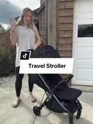 The ultimate travel stroller! @Momcozy Official #momcozystroller #travelstroller #lightweightstroller #newmom #momonthego 