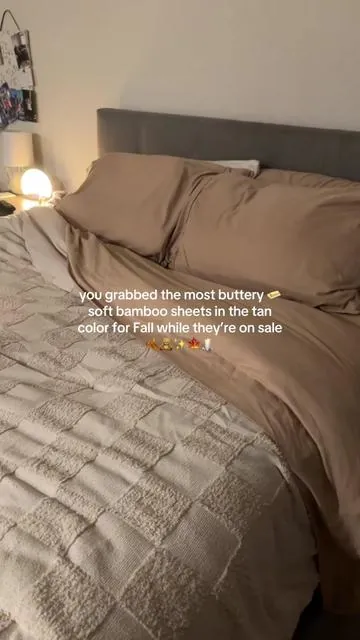 The most buttery 🧈 soft #bamboosheets #tiktokshopblackfriday #tiktokshopcybermonday #tiktokshopcreatorpicks 