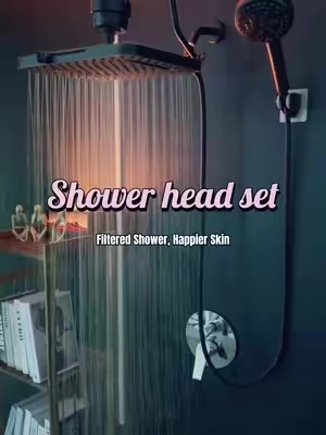 Filtered Shower, Happier Skin #videowave #shower #showertiktok #bathroomdecor  #bathroom #bathroomremodel #bathroomdesign  #hotelroom #homestyle #CleanTok #cleantiktok #washing  #foryou #fypage #cleaning #bodycare #life #share #Lifestyle  #healthy #homeproject #foru #LifeIsGood #lifeathome