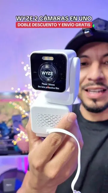 Wyze dúo CAM, dos cámaras en uno #wyzecam #wyze #camaradeseguridad #tiktokshopcreatorpicks #tiktokshopblackfriday  