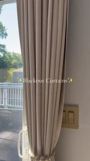#blackoutcurtains #linencurtains #curtains #tiktokshopcreatorpicks 
