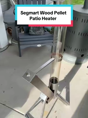If you see me live at night…a probably showing how awesome this wood pellet torch patio heater is! I have an awesome deal on it if you come to my live! #patioheater #pelletstove #heater #firepit #heating 