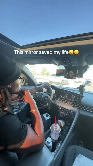 I’m not sure how I went so long without one😂 #panoramicmirror #blindspots #caraccessories #tiktokmademebuyit 