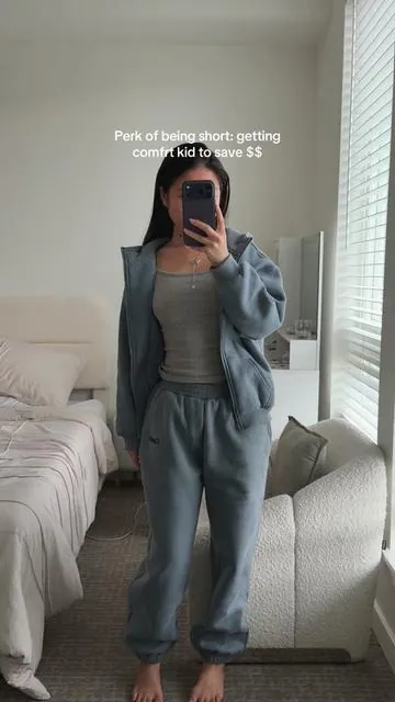 Sometimes I love being short!!obsessed with this set and color 😍