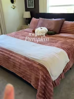 I slept with it for the first time last night and it was pure HEAVEN omg  #regencyheights #fallbeddingdecor #cozybedding #regencyheightsbedding 
