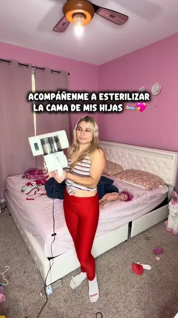 Acompáñenme a aspirar y esterilizar la cama de mis hijas #feppo #vacuumcleaner #mattressvacuum #momsoftiktok #momessentials 