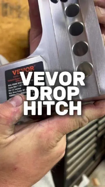 The Vevor Adjustable Drop Hitch gives you serious towing flexibility — adjustable height, solid steel construction, and corrosion-resistant coating that stands up to any weather. Perfect for trailers, campers, and equipment haulers. Smooth fit, tight lock, and rated to handle heavy loads with zero rattle. #drophitch #truckgear #trailertok #tiktokshopcreatorpicks #tiktokshopblackfriday 2.5 inch adjustable drop hitch 