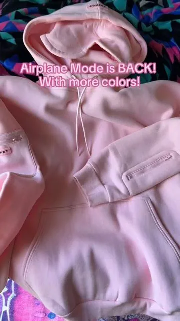 Don’t miss your opportunity for one of these hoodies! The last time these were in stock, they sold out within 24 hours! The airplane mode hoodie is perfection! #airplanemode #traveltiktok #travelhoodie #viralhoodie #hoodie @Comfrt 