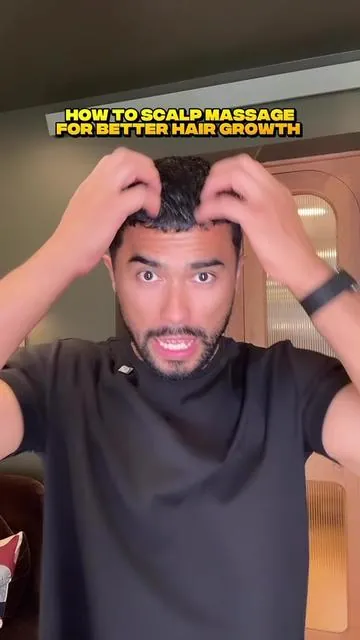 Do this scalp massage to get more blood flow to your hair follicles! Also start taking biotin and collegen daily @Zena Nutrition Inc 