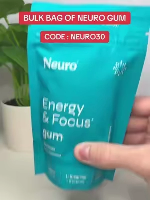 More energy for me! #neurogum 