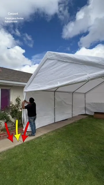 #carport #carpa #party #babyshower #fiestaparty 