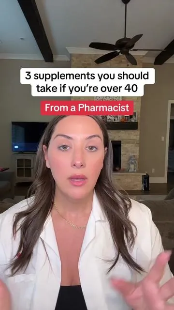 Please talk to your doctor if you have pre-existing conditions. Not medical advice. #pharmacistadvice #antiaging #microingredients10years  #collagen #omega3 