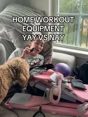 Do you have any of these?? #homeworkout #homeworkoutequipment #athomeworkout 