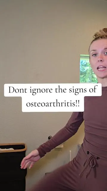 If your knees, elbows, any joints as a matter of fact have been bothering you as you're getting older or using them more often, DO NOT IGNORE THE SIGNS OF OSTEOARTHRITIS! Jump on repairing cartilage now! #osteoarthritis #painrelief 