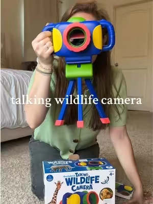 The perfect mix of fun and learning! 🦁📸 This Talking Wildlife Camera features 130 real animal images and over 200 fascinating facts — all narrated in an engaging voice kids love. It helps spark curiosity, build STEM skills, and inspire a love for nature 🌿 @Educational Insights #tiktokshopcreatorpicks #tiktokshopcybermonday #tiktokshopblackfriday #animallover #kidstoys 