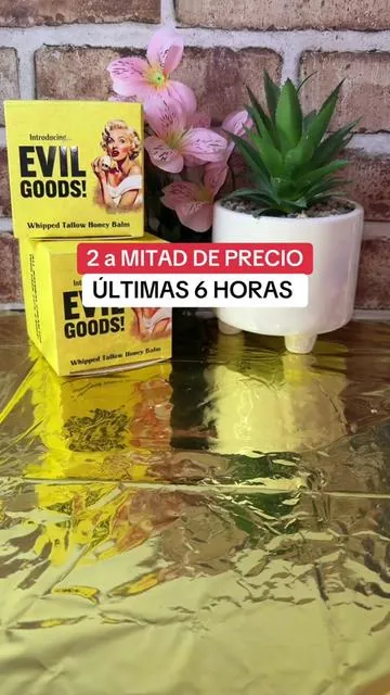 EVIL GOODS! Whipped  Beef Tallow & Manuka  Honey Organic Nourishing Face Cream Moisturizer  Body Lotion Skin Care  Lip Balm Hydrating Moisturizing 100%  Natural Ingredients-Oil #evilgoods #tiktokshopfalldealsforyou  #tiktokshopcreatorpicks #tiktokshopblackfriday #tiktokshopcybermonday . ✅Disclaimer: Esta declaración no ha sido evaluada por la Administración de Alimentos y Medicamentos. Este producto no está destinado a diagnosticar, tratar, curar o prevenir ninguna enfermedad. . ✅Disclaimer: Resultados pueden variar de persona a persona. ¡El precio mostrado es el vigente al momento de la grabación y puede cambiar, las promociones pueden tener restricciones o disponibilidad limitada! Chequea la oferta actual.@evilgoods 
