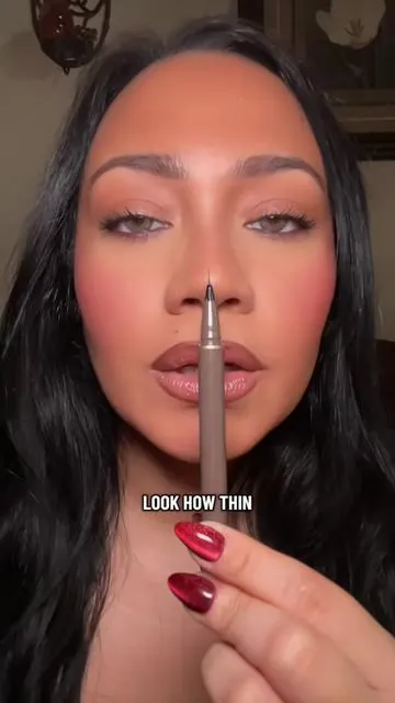 you can get into the tight spaces with this one #makeup #liquidliner #eyeliner #eyemakeup #judydoll 