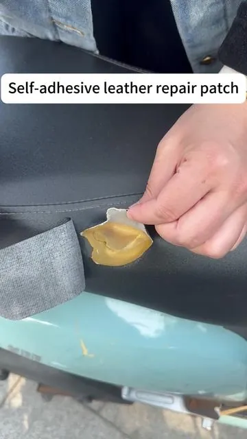 Leather repair tapes